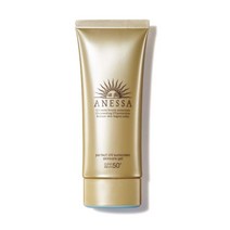 아넷사 ANESSA 퍼펙트 UV 선 크림 몸에 바르는 촉촉한 방수 서핑 썬 블록 90g, 표준 제품