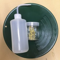 사금 채취 도구 장비 패닝접시 슬루이스 goldrush sifting classifier screen sieve pan 지하 금속 탐지기 도구 키트 10 인치 골드 패닝 JX, 없음