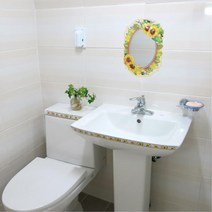 해바라기 띠타일스티커 창문띠벽지스티커 리폼 덧방 원룸 환경꾸미기 유치원 홈카페