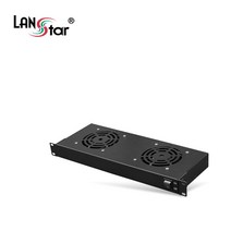 LANstar 19인치 허브랙 서버랙 1U 쿨링팬 2FAN LS-HS2FAN, 1개