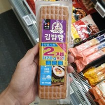 목우촌 주부9단 김밥햄 170g x 2개, 일반포장 동절기만