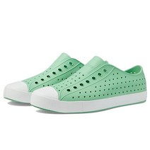 Native Shoes Jefferson Slip-on Sneakers - Candy Green/Shell White
