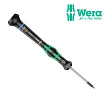 Wera 베라 전자 HEX 육각 정밀 드라이버 2054 모음, 2054 SW0.7x40, 1개