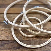 대나무 원형수틀 10~26cm 5개 사이즈 프랑스자수틀 십자수틀