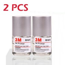 박스테이프 다용도테잎 박스테이프제작 종이테이프 실리콘테이프 보호테이프 투명박스테이프 테이프끈끈이제거 마스킹테이프 테이프풍선 3M 94 접착 프라이머 촉진제 접착력 증가 자동차 포장, [04] D x 2
