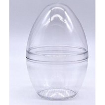계란 모양 다용도 케이스 투명 에그 캡슐 뽑기놀이 공, 1개, 에그캡슐