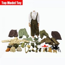 전기자전거 로우핸들 엑스라이더 16 스케일 제 2 차 세계 대전 독일 군인 의류 가방 바지 모자 도구 액세서리 12 남성 군사 액션 피규어 바디 156527, Style 8