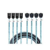 46 * SATA3.0 듀얼 채널 서버 하드 디스크 이터 케이블 고속 스테이트 기계식 SSD 광학 드라이브 직렬, 02 4PIN TO 4PIN_01 100cm