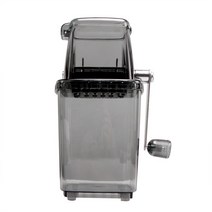 팥빙수 얼음분쇄기 수동 심플 눈꽃빙수기 슬러시기계 다기능 과일 및 야채 샐러드 투명 스무디