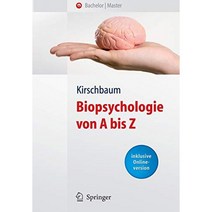 A to Z 생물심리학: 2000개 이상의 기술 용어를 명확하게 설명(Springer 교과서), 단일옵션