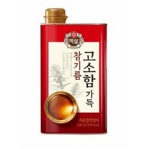 백설 고소함 가득 참기름430ml(캔), 430ml, 1개