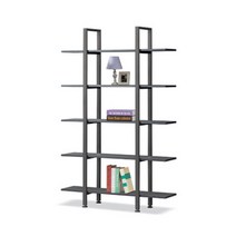 DL30 디셀 피렉장 (W1200) 다용도 멀티책장 진열장, 블루, 화이트