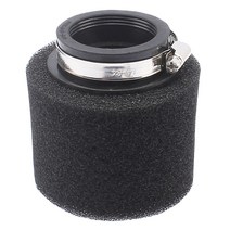 2Pcs 48mm 블랙 에어 필터 50cc-90cc 110cc 오토바이 ATV 쿼드 스쿠터 이동 카트 먼지 레이싱 자전거 GY6 R, 한개옵션0