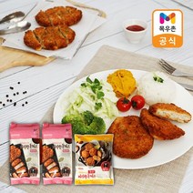 농협목우촌 [목우촌]에어프라이어 프라임 통등심 돈까스500g x2팩 + 한입 돈까스500g, 단일옵션