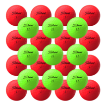 엑사티앤씨 중고 타이틀리스트V1/V1X혼합 A-급 로스트볼, A급 15알, 중고 파이즈 화이트