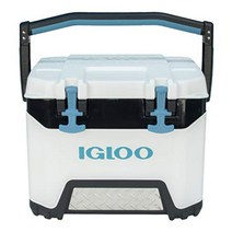 이글루 쿨러 IGLOO CooLer 이글루 아이스박스 아이스박스 캠핑 한강 mt 야유회 워크샵 테니스 배드민턴 게이트볼, 화이트/블루