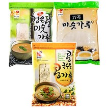 뚜레반 17곡 미숫가루 +검은콩 미숫가루 + 콩국수용 콩가루 각 1개씩, 1개