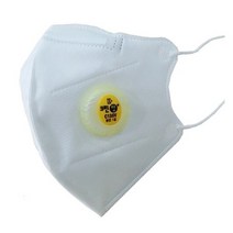 에버그린 크린탑 C135V 접이식 1급 방진마스크 (10개입) 4중구조 휴대성 용이