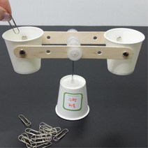 양팔저울 만들기 과학놀이 5인 교구세트 학교 원리학습 조립키트 DIY