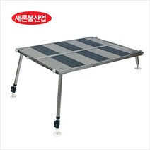 새론불 필스피드 슬림형 블랙에디션 발판/좌대(80x75), 발판좌대+밀리터리가방(소)