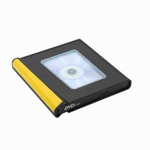 외장cd롬 dvd DVD 디비디 cd drw 외장 ODD cdrom odd 컴퓨터 플레이어 리더기 usb 3.0 type-c dvd cd 드라이브 버너 드라이브가 없는 고속, 노란색, 02 YELLOW