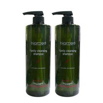 1+1 바이오메드 훼밀리 클렌징 샴푸 1000ml (PH4.5~5.5 약산성), 1000g