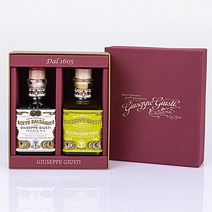 세트 쥬세페쥬스티 올리브오일 250ml & 8년산 Cubic 발사믹 식초 250ml