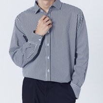 ST 스판 와이드 카라 긴팔셔츠 (ES003)