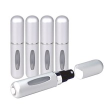 제로 퍼퓸 리필 향수공병 5ml, Silver 5개