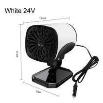 자량용 서리 제거기 12V 150W Car Air Heater Fast Hot Warm Blower Automobile Quick Heating Conditioner Windshi, [03] 24V white, 03 24V white, 03 24V white