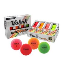 볼빅 뉴 비비드 4색혼합 색상 골프공 3피스, 기본 : 상세페이지 참조, 선택완료