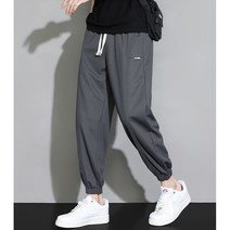 Z3JC 남성 와이드 조거 심플 트레이닝 코디 캐주얼 팬츠