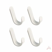 기타 다용도 J후크 (흰색 4개입), 배송메모에 기입하세요.