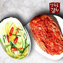 [양주골김치] 포기김치 3kg+백김치 3kg, 상세 설명 참조