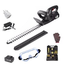 ENCINITAS 독일기술 충전식 전정기 무선 헤지 트리머 정원 전동 전기 톱 예초기 가지치기 벌초, 기본형배터리(1h30m)1개, 1개