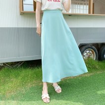 뉴타임즈 시폰 스커트 A라인 롱스커트 NO064Z