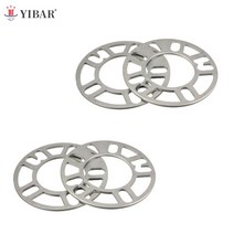 1PC Aluminum ET Adjusting Shims Car Wheel Spacers Wheelbase Gasket Flange Suitable For 4/5 Stud 5MM
