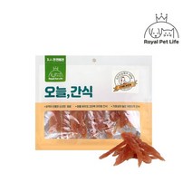 로얄펫라이프 오늘간식 치킨안심져키 300g, 없음