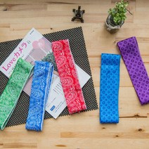 쿨스카프3개 국산 냉장고 아이스 머플러 목도리 타올 여름 폭염 폭서기 바캉스 휴가용품, 블루3개