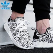 아디다스 운동화 NMD R1 PK 프라임니트 지브라 화이트 BZ0219