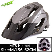 BATFOX 자전거 헬멧 도로 MTB 초경량 라이딩 사이클링 원피스 디자인 마운틴 여성 타기, [01] L56-62cm, [13] 659-Green