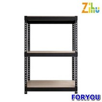 Foryou26 지후 앵글선반 3단 앵글 선반 철제 조립식, 블랙