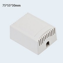 정션박스 분전함75*55*30mm 프로젝트 저장 상자 검지 전자 케이스 벽 마운트 플라스틱 열 분산 전원 악기, 75x55x30mm