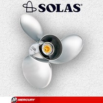 [SOLAS] 머큐리/마리너 프로펠러 40~140마력 / 스테인레스 프로펠라, 115마력, 일본 도하츠, 15피치