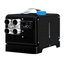 NEW 차박 캠핑 무시동 히터 저소음 차량용 온풍기 이동식 일체형, 블랙 4구 12V/24V/220V 겸용