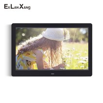 디지털액자 스마트액자 전자액자 10 인치 고화질 사진 멀티미디어 플레이어 MP3 MP4 알람 시계 선물 디지털, 01 Black_03 영국 플러그