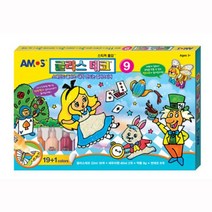 3살 4살 5살 물감 미술놀이 팝아트 글라스 컬러스티커 놀이 그림물감 아동물감