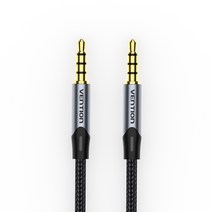 벤션 고급형 TRRS 4극 AUX 케이블, BAQHD 0.5m, 혼합색상