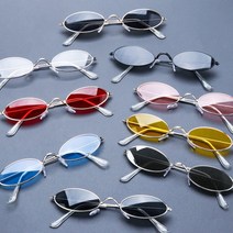 달자샵 트렌디함의 끝 레트로 마이콜 안경 인싸 선글라스, 1Pcs, 블랙