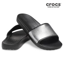 크록스슬리퍼/샌들 JQJ CROCS SLOANE SHINE L 206921 001